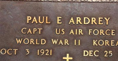 Paul E Ardrey on Sysoon