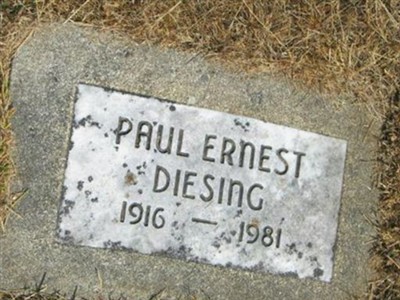 Paul Ernest Diesing on Sysoon