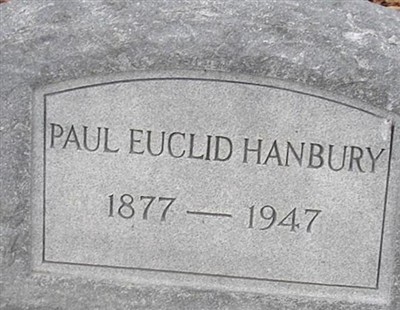 Paul Euclid Hanbury on Sysoon