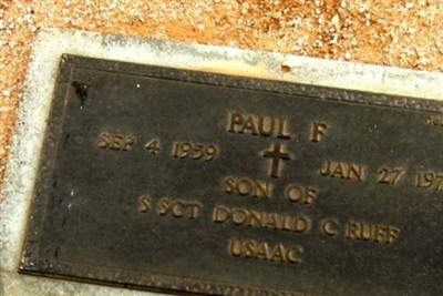 Paul F Ruff on Sysoon