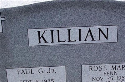 Paul G Killian, Jr on Sysoon
