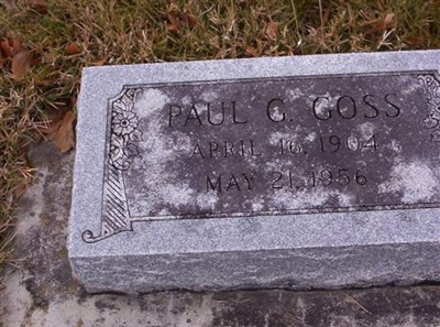 Paul Given Goss on Sysoon