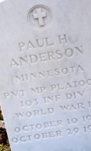 Paul H Anderson on Sysoon