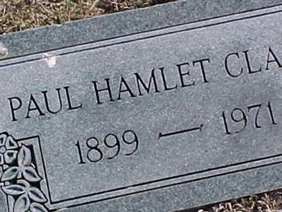 Paul Hamlet Clark on Sysoon