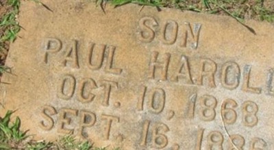 Paul Harold Barnhardt on Sysoon