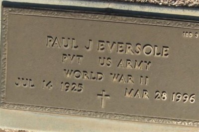Paul J Eversole on Sysoon
