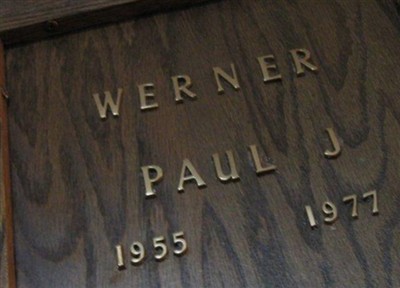 Paul J. Werner on Sysoon