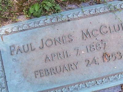 Paul Jones McClure on Sysoon