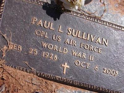 Paul L. Sullivan on Sysoon