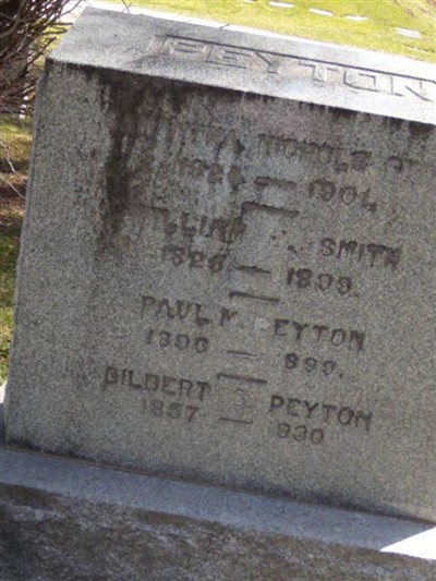 Paul M Peyton on Sysoon