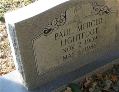 Paul Mercer Lightfoot on Sysoon