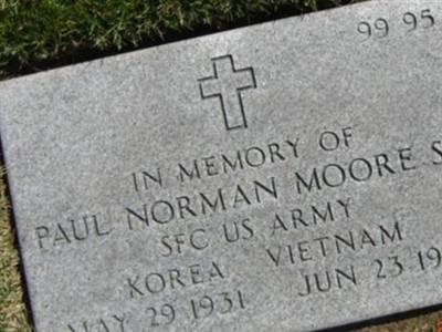 Paul Norman Moore, Sr on Sysoon