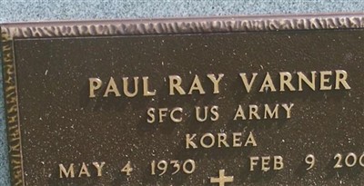 Paul Ray Varner on Sysoon