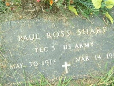 Paul Ross Sharp on Sysoon