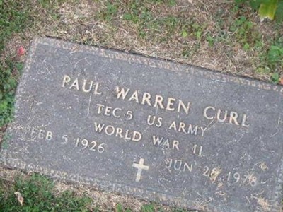 Paul Warren Curl, Find a grave on Sysoon Paul Warren Curl on Sysoon