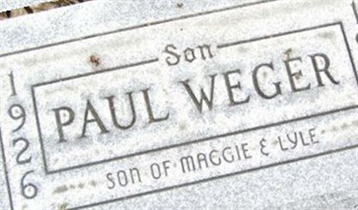 Paul Weger on Sysoon