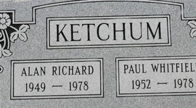 Paul Whitfield Ketchum on Sysoon