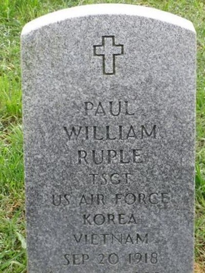 Paul William Ruple on Sysoon