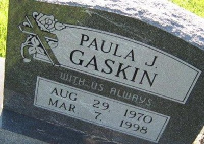 Paula J Gaskin on Sysoon