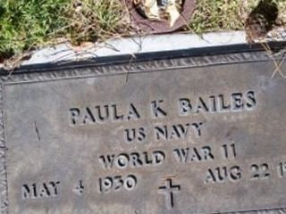Paula K Bailes on Sysoon