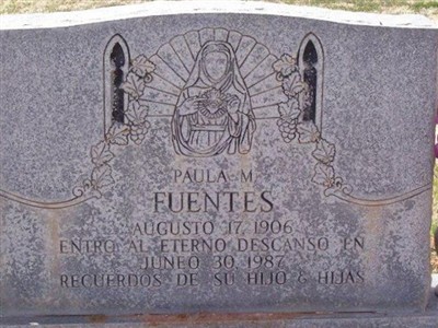 Paula M Fuentes on Sysoon
