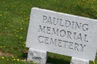 Paulding Memorial Cemetery on Sysoon