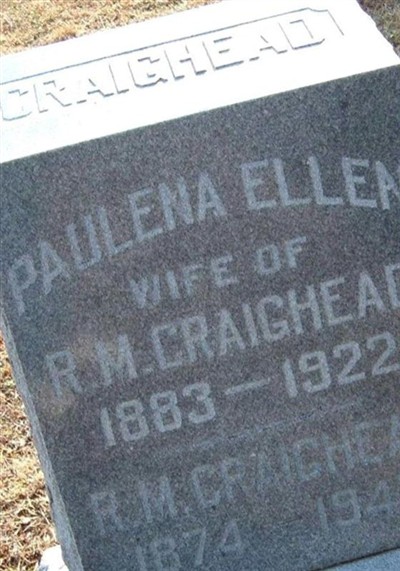 Paulena Ellen Craighead on Sysoon