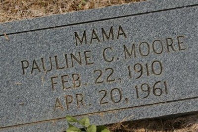 Pauline C. Moore on Sysoon