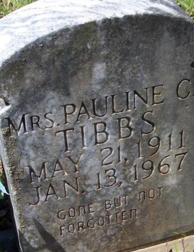 Pauline C Tibbs on Sysoon