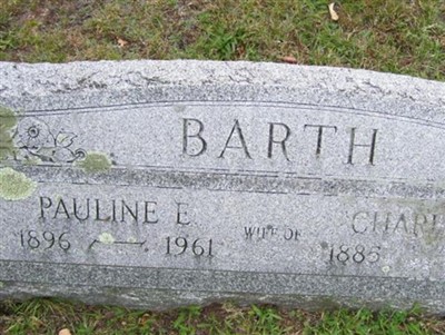 Pauline E Barth on Sysoon