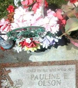 Pauline E Olson on Sysoon