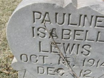 Pauline Isabell Lewis on Sysoon