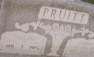 Pauline Roberts Pruitt on Sysoon