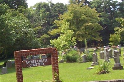 Paynes Chapel Cemetery on Sysoon