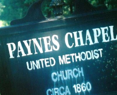 Paynes Chapel Cemetery on Sysoon