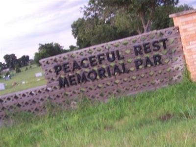 Peaceful Rest Memorial Park on Sysoon