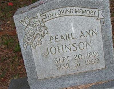 Pearl Ann Johnson on Sysoon