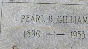 Pearl B Gilliam on Sysoon