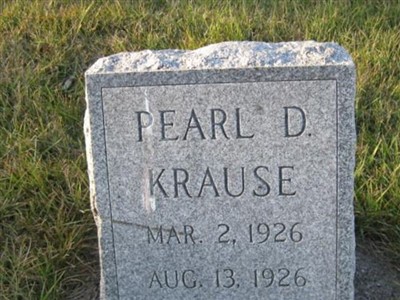 Pearl D. Krause on Sysoon