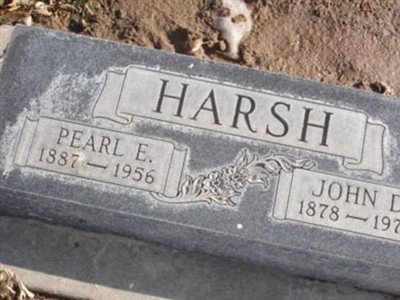 Pearl E Harsh on Sysoon