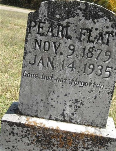 Pearl Johnson Flatt on Sysoon