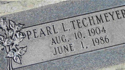 Pearl L. Techmeyer on Sysoon