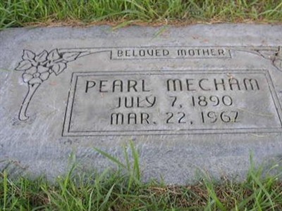Pearl Mecham on Sysoon