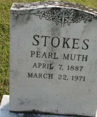 Pearl Muth Stokes on Sysoon