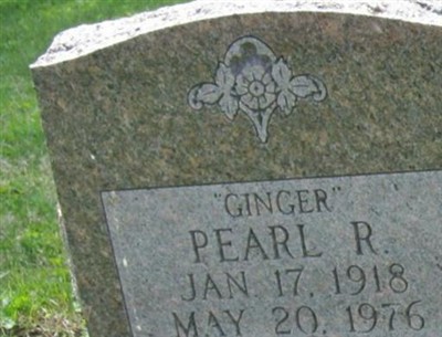 Pearl R "Ginger" Daniels on Sysoon