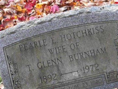 Pearle E Hotchkiss Burnham on Sysoon