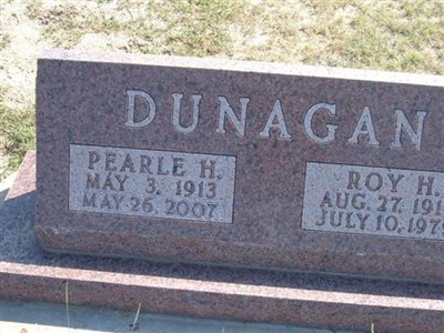 Pearle Hinton Dunagan on Sysoon