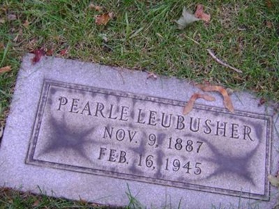 Pearle Leubusher on Sysoon