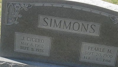 Pearle M. Simmons on Sysoon