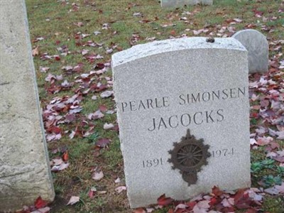 Pearle Simonsen Jacocks on Sysoon